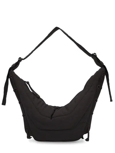 Lemaire Medium Soft Game Quilted Nylon-canvas Shoulder Bag In Brown