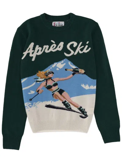 Mc2 Saint Barth New Queen Jersey In Green