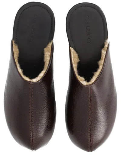 Our Legacy Sandalo Naoto In Brown