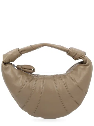 Lemaire Fortune Croissant Bag In Brown