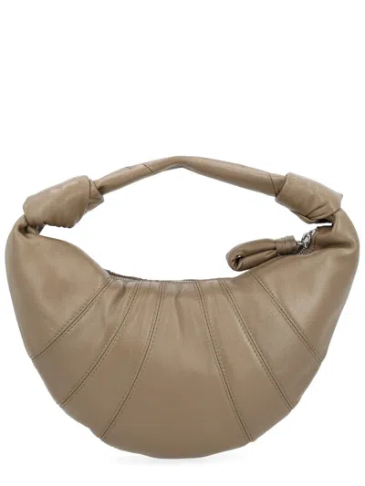 Lemaire Fortune Croissant Bag In Brown