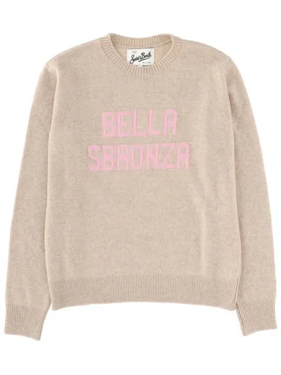 Mc2 Saint Barth Maglia New Queen In Brown