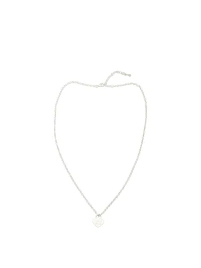 Human Made Heart Jewels Silver In Silver