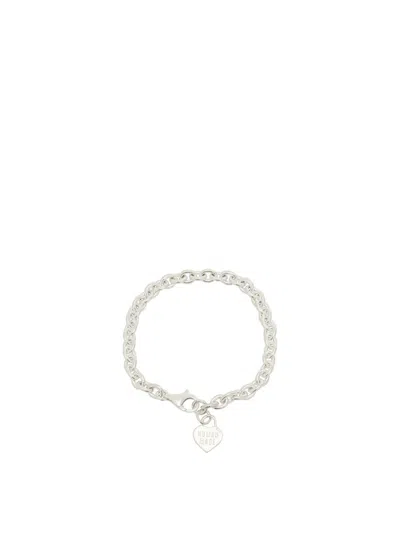 Human Made Heart Jewels Silver In Silver