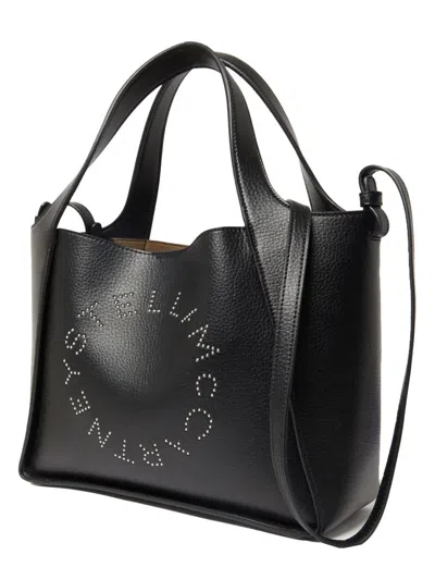 Stella Mccartney Tote Bag With Logo In Black