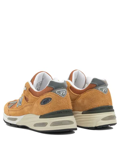 New Balance "made In Uk 991v2" Sneakers In Multi