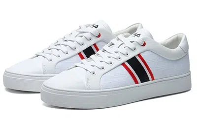Fila 1911 Stripe Low-top Board Shoes  White In Multi