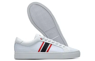 Fila 1911 Stripe Low-top Board Shoes  White In Multi