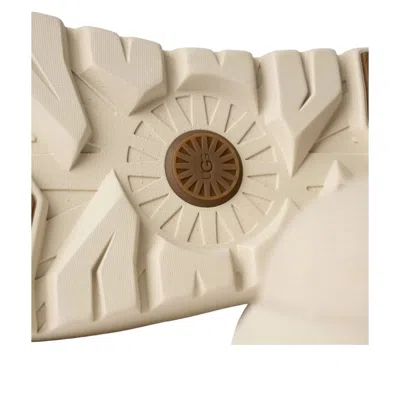 Ugg Sand Suede And Rubber Tasman Weather Hybrid Slip Ons In Neutral