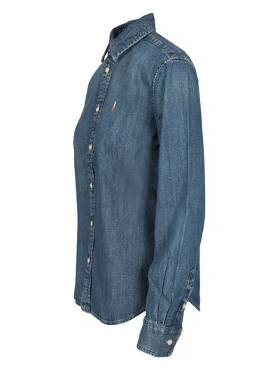 Polo Ralph Lauren Denim Shirt Shirts Blue