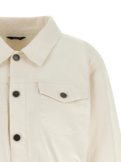 Haikure Elle Authentic Lax Button-up Playsuit In Neutral