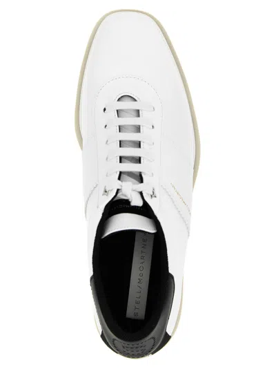 Stella Mccartney 80mm Sneak-elyse Two-tone Platform Sneakers In White