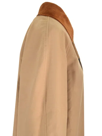 Apc Gaspard Coats Beige In Brown