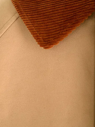 Apc Gaspard Coats Beige In Brown