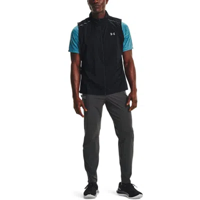 Under Armour Outrun The Storm Pants 'black' In Animal Print