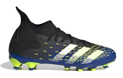 Adidas Originals (gs) Adidas Predator Freak.3 Mg J 'demonscale - Royal Blue Yellow' In Black
