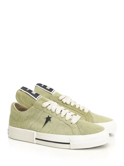 Drkshdw X Converse Onestr Sneakers Green In Green