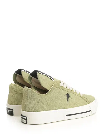 Drkshdw X Converse Onestr Sneakers Green In Green