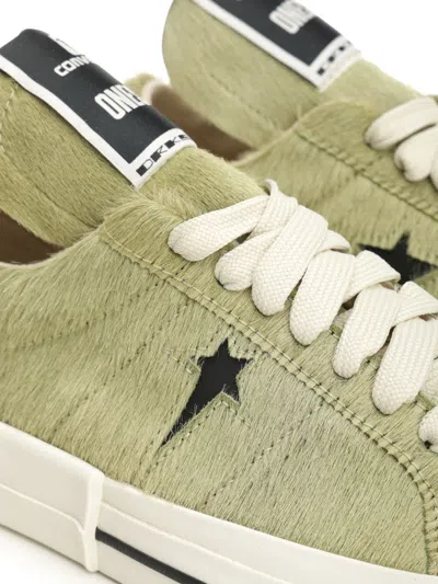 Drkshdw X Converse Onestr Sneakers Green In Green