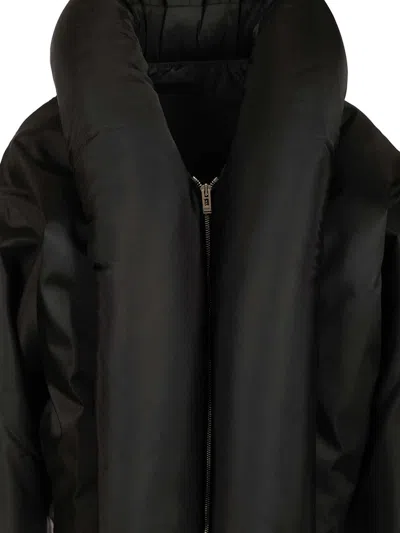 Alaïa Alaia Puffer Jacket With A High Neck In Black