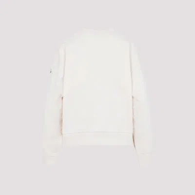 Moncler Sweatshirt In White