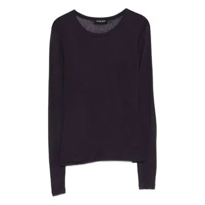 Anine Bing T Shirts Blue In Black