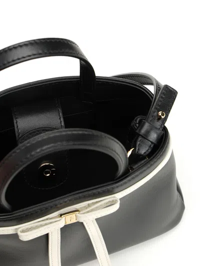 Ferragamo Bow Top-handle Tote Bag In Pink