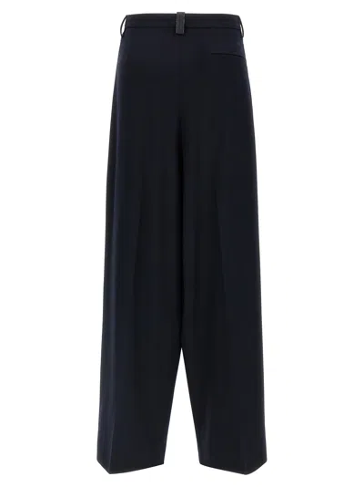 Fabiana Filippi Wide Range Of Trousers Pants Blue In Black