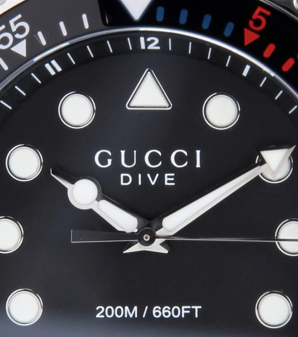 Gucci Dive Xl 45mm Watch In Blue ModeSens