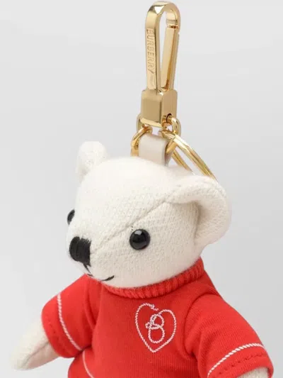 Burberry Thomas Teddy Bear Charm Heart Detail In Multi