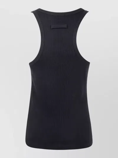 Jean Paul Gaultier Women Black Sleeveless Tank Top, Xs Luxury Tops For Women Darveys