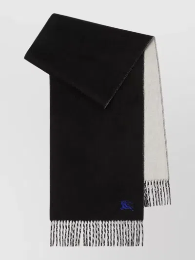 Burberry Scarves Two Tone Style Fringe Detail In Multi