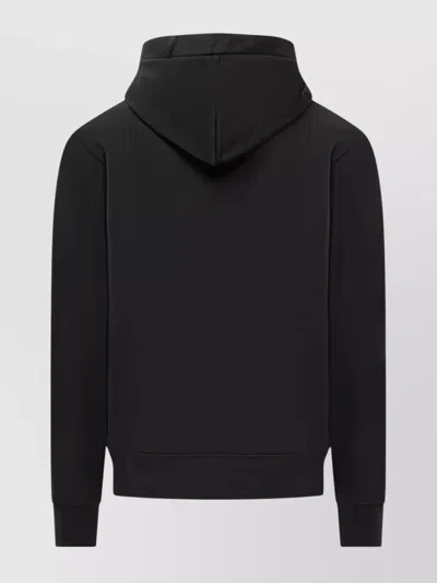 Ambush Knit Hoodie Kangaroo Pocket In Black