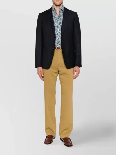 Paul Smith Printed Shirt In Blue