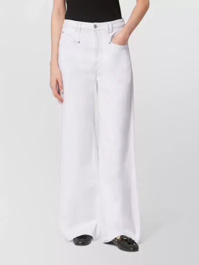 Isabel Marant Lemony Denim Jeans In White
