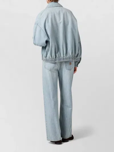 Miu Miu Tailored Trousers Belt Loops Five Pocket Design In Brown