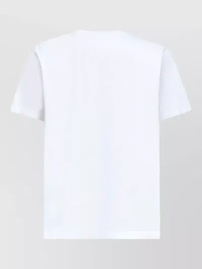 Casablanca Classic Fit Tennis Club Icon Organic Cotton Graphic T-shirt In White