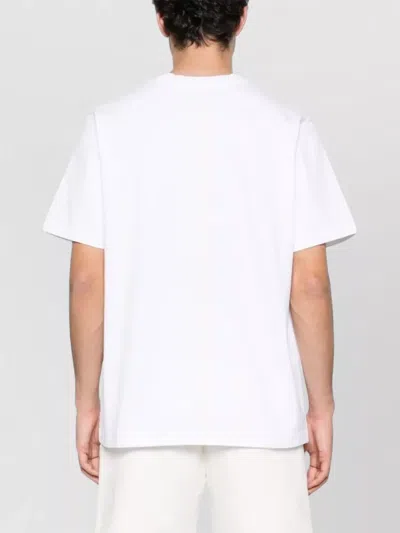 Casablanca Orchid Garden Graphic Relaxed Fit T Shirt In White