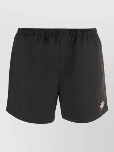Casablanca Mens Swim Shorts All Over Pattern In Black