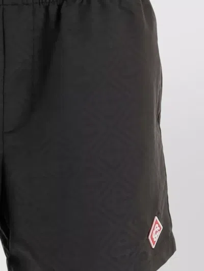 Casablanca Mens Swim Shorts All Over Pattern In Black