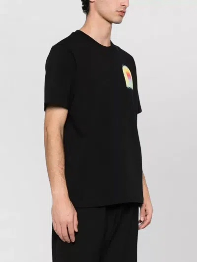 Casablanca Arche Graphic Print Crew Neck T Shirt In Black