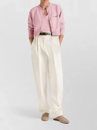 Givenchy Cropped Cardigan In Wool And Cashmere