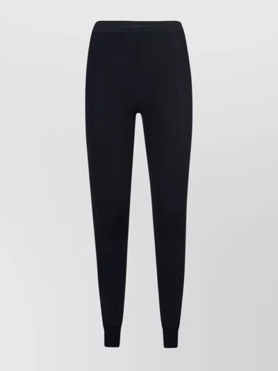 Rabanne Comfortable Trousers Featuring Elastic Waistband In Blue