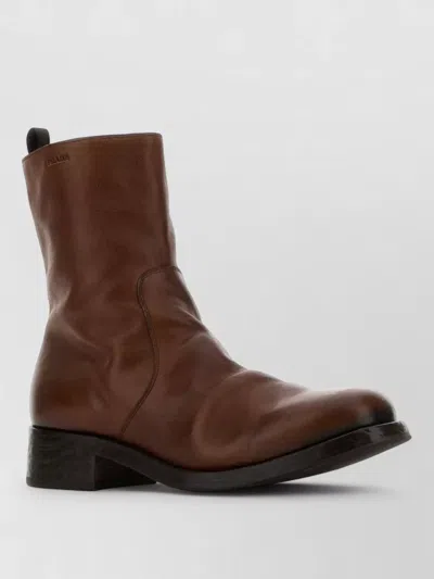 Prada Calzature Uomo In Brown