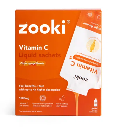 Yourzooki Liposomal Vitamin C 1000mg Liquid Sachets In Transparent