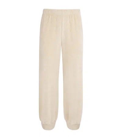 Suzie Kondi Cotton-blend Harem Sweatpants In White