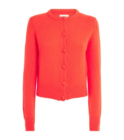 Suzie Kondi Cashmere Kadria Cardigan In Red