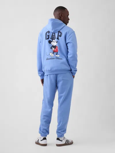 Gap Factory Gap × Disney Mickey Mouse Relaxed Logo Joggers In Blue