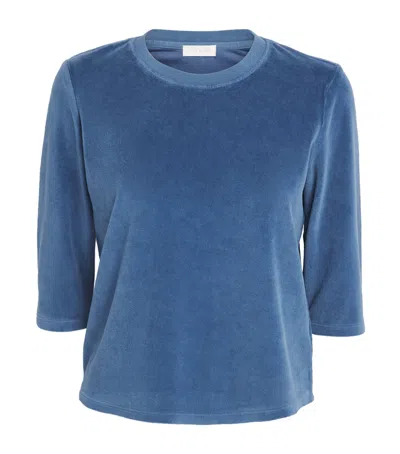 Suzie Kondi Cotton-blend Corfu T-shirt In Blue