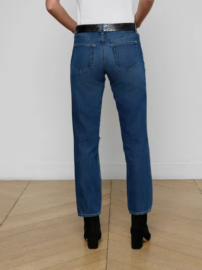 L'agence Nevia Slouchy Straight-leg Jean In Blue